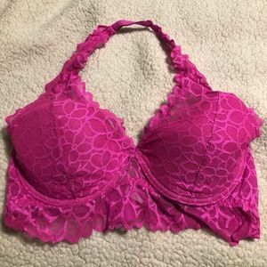 Victoria’s Secret PINK Halter Lace Bralette